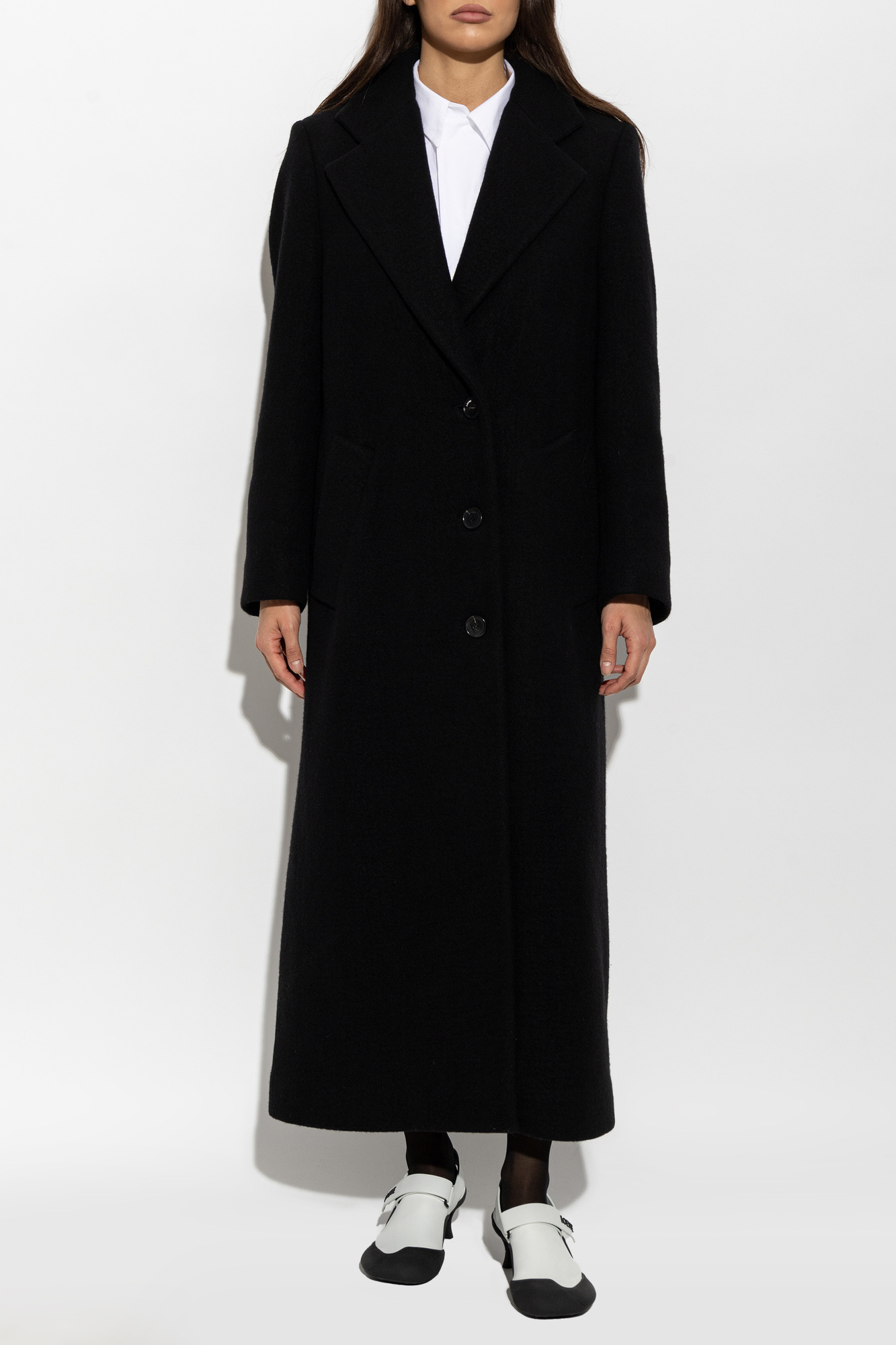 Loewe Cashmere coat with attached hood | Women's | Vitkac